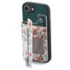 For iPhone 16e Leather Phone Cover with RFID Blocking Zipper Card Bag Kickstand