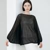 Plara Mesh Pleats Cover Up Blouse Up To 88