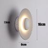 Creative Modern LED Wall Lamp Sconces Disc-shaped Metal Hotel Restaurant Bedroom Corridor Decoration Wall Light Indoor Lighting