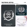 Pegatinas 3D para Carrocería Emblemas Estilo Espigas de Trigo Calcomanías Decoración Para Opel Insignia Astra G J F K Vectra C H Corsa C B D Omega