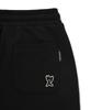 WACKY WILLY Typographic Sweatpants Black