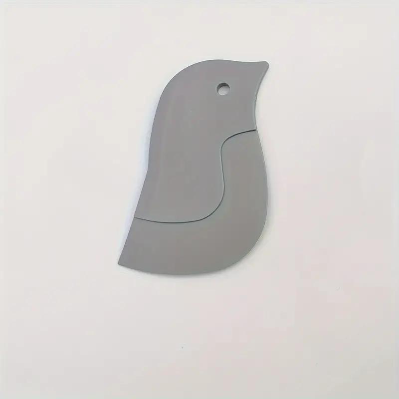 1 pz, raschietto morbido, raschietto da cucina per uso domestico, raschietto morbido multifunzionale da cucina a forma di cartone animato, utensile da cucina per la pulizia delle macchie d'olio.