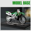 Simulazione 1:Modellino in Lega di Motocross Kawasaki KX450 Scala 1:12 Modello di Motocicletta Diecast con Suono e Luci Giocattolo Veicolo per Ragazzo Regalo