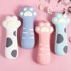 Cartoon Cat Paw Pencil Case Candy Color Cosmetic Bag Cute Stationery Storage Pouch  Children's Gift