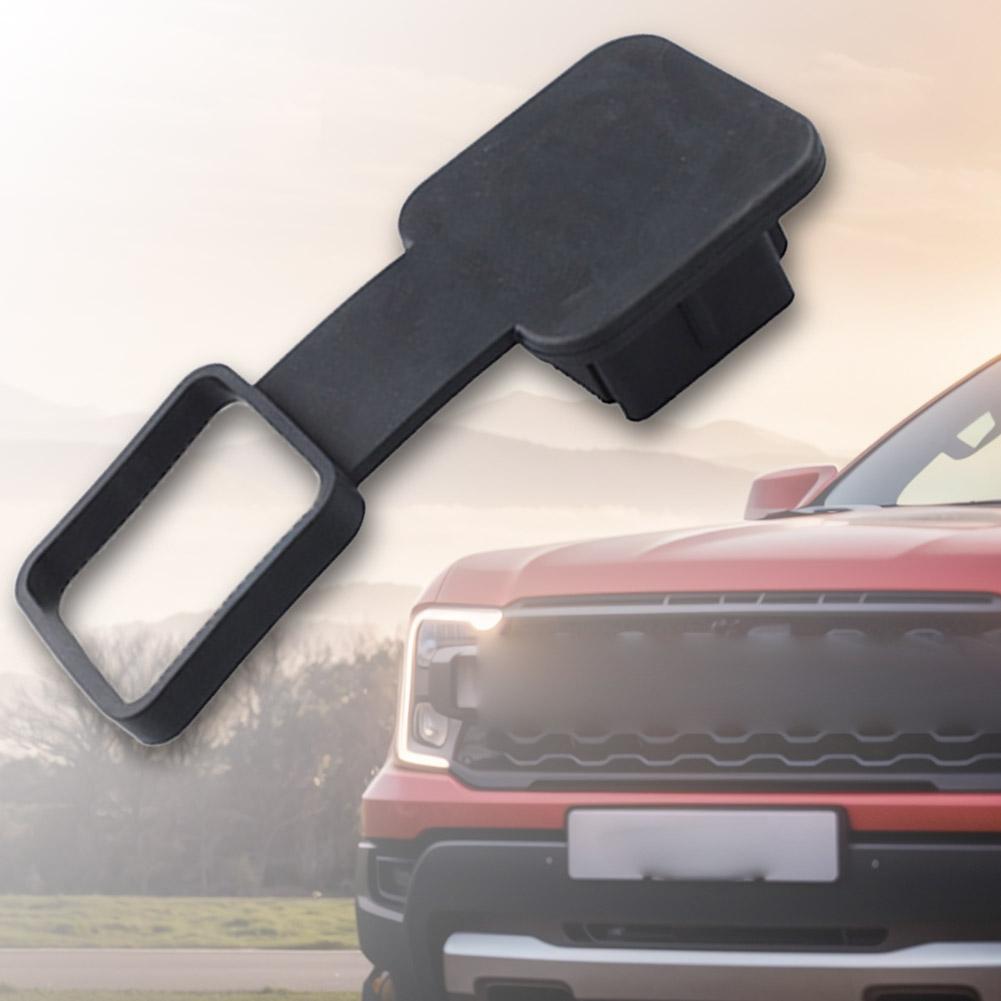 Tow Plug Tube Cap Protector Trailer Hitch Receiver Cover Plug Waterproof 2 Inch Receiver Auto Square Plug Tow Hook Cover