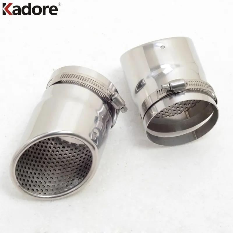 Rear Exhaust Muffler Tip Pipe For Mazda CX-5 CX5 2012- 2024 Steel Car Tailpipes Tube Accessories
