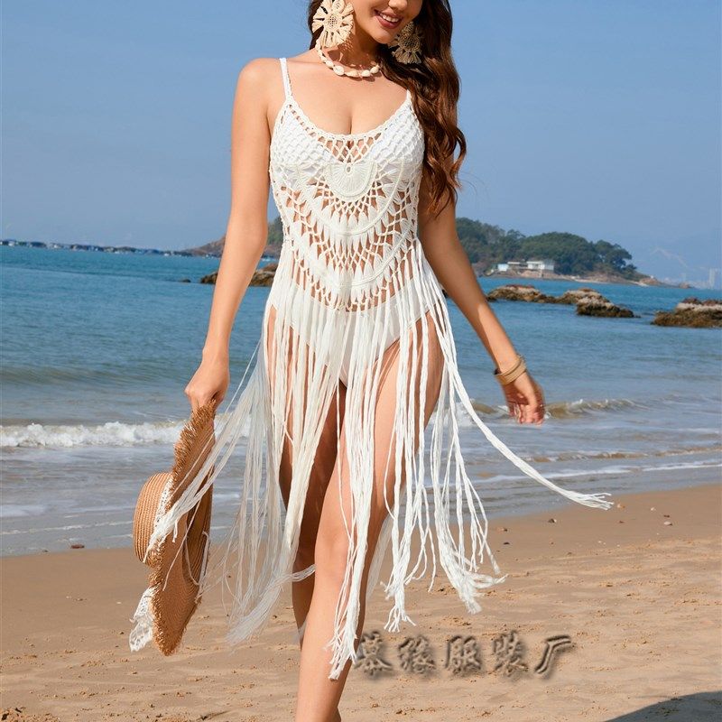Spring and Summer Amazon New Sling Type Sexy Beach Blouse Pu