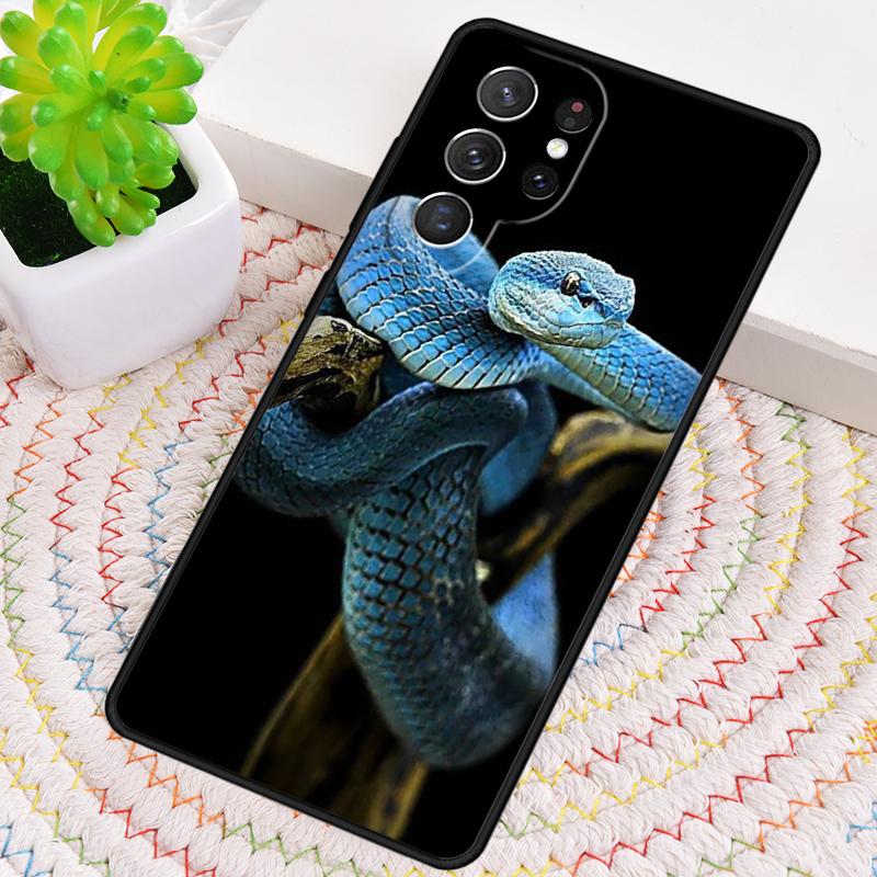 Snake Reptile Cold Blooded Phone Case For Samsung Galaxy Note 10 Pro S26 S25 S24 S23 S22 Ultra Plus S21 FE S20 Shockproof Cover