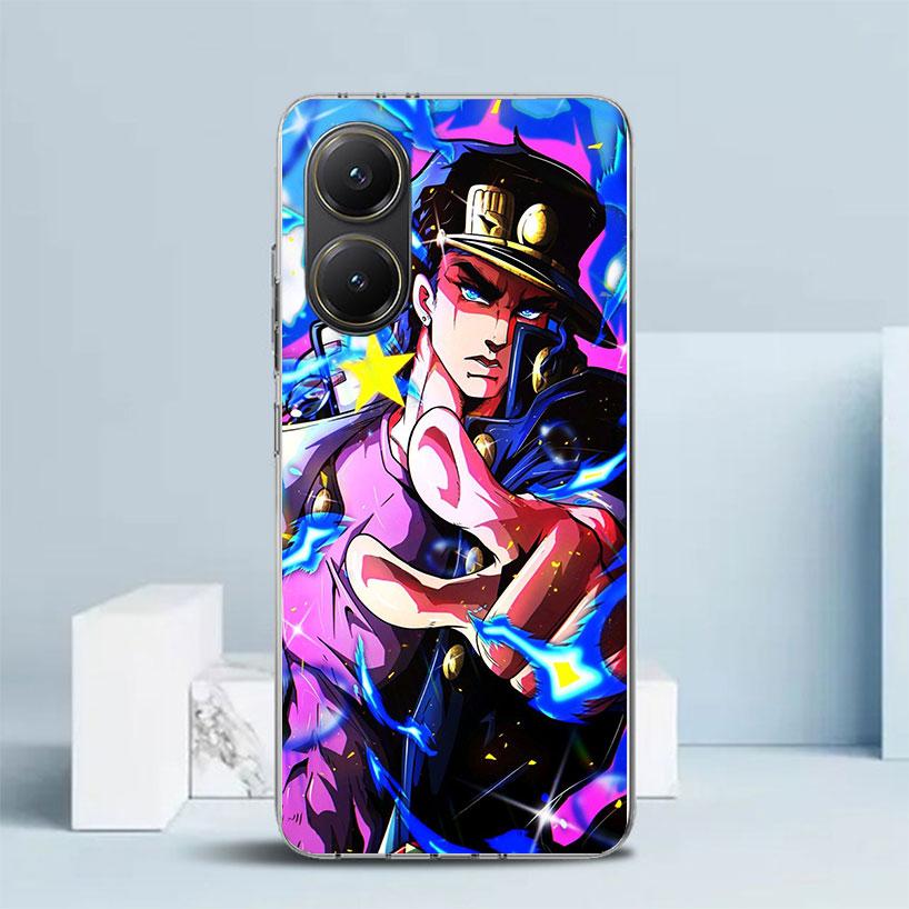 JoJo's Bizarre Adventure Kujo Jotaro Soft Cover for Xiaomi Poco F7 Ultra X7 X6 X5 Pro M7 Phone Case Redmi 15 15C 13 13C 12 12C 1