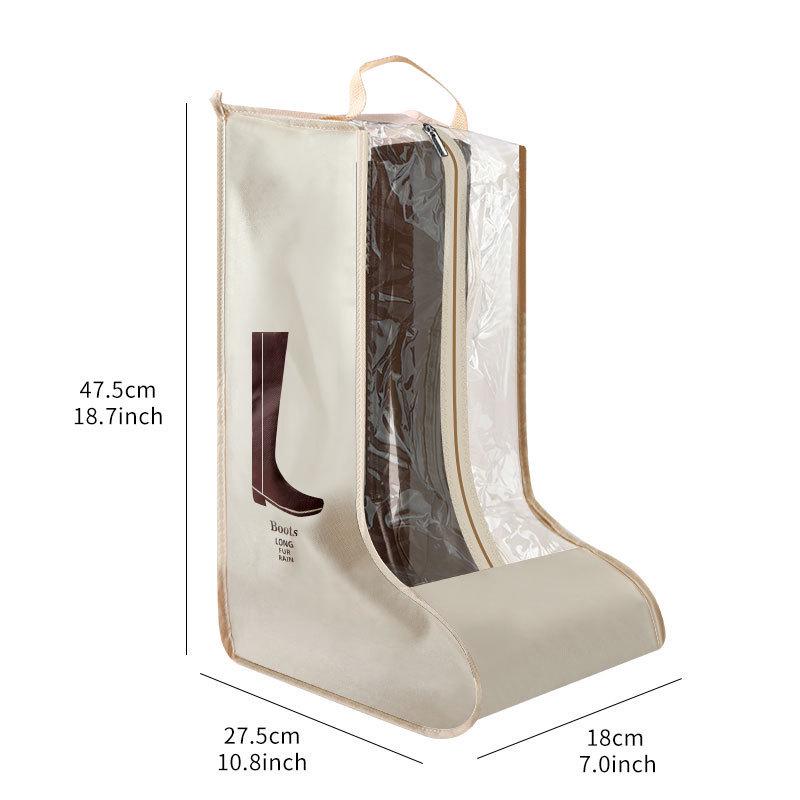 Boot Storage Bag - Moisture & Mold-Proof Shoe Dust Cover for Home & Travel