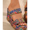 New Style High-heeled Women's Large-size Shoes with Thick Soles and Lightweight Chunky Flip-flops