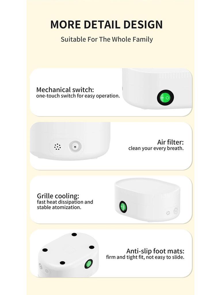 Air Compression Nebulizer for Children & Adults - Home Use