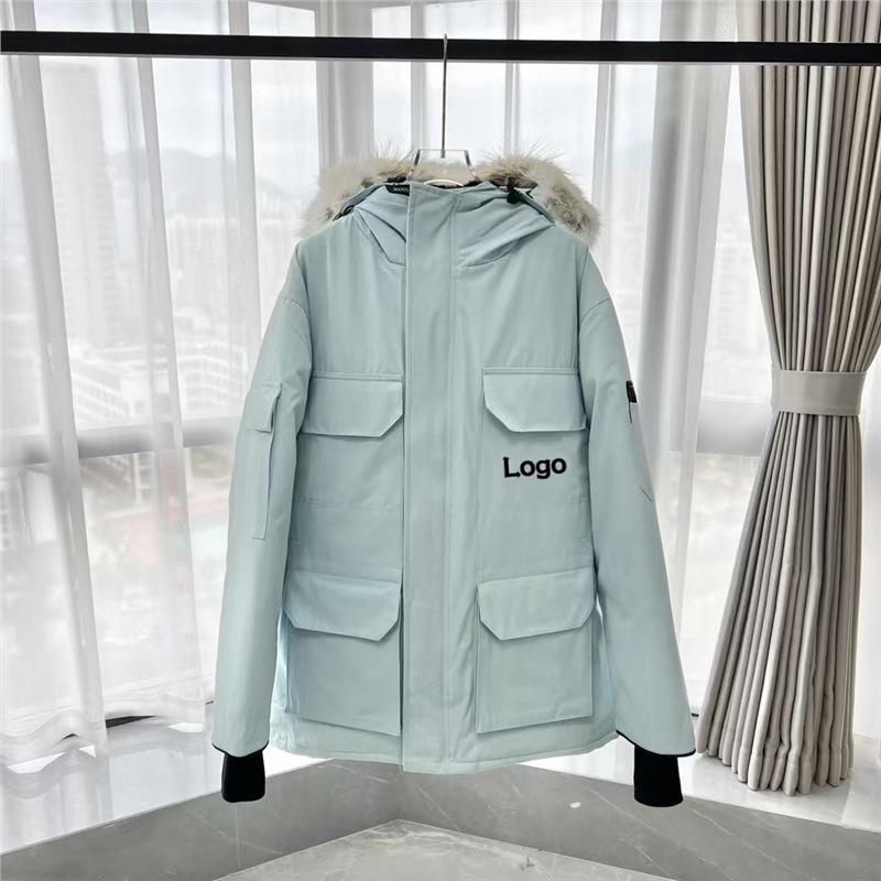 Big Goose Down Jacket Canadian Men's and Women's Expedition Down Jacket Thickened Couple Clothing Parker