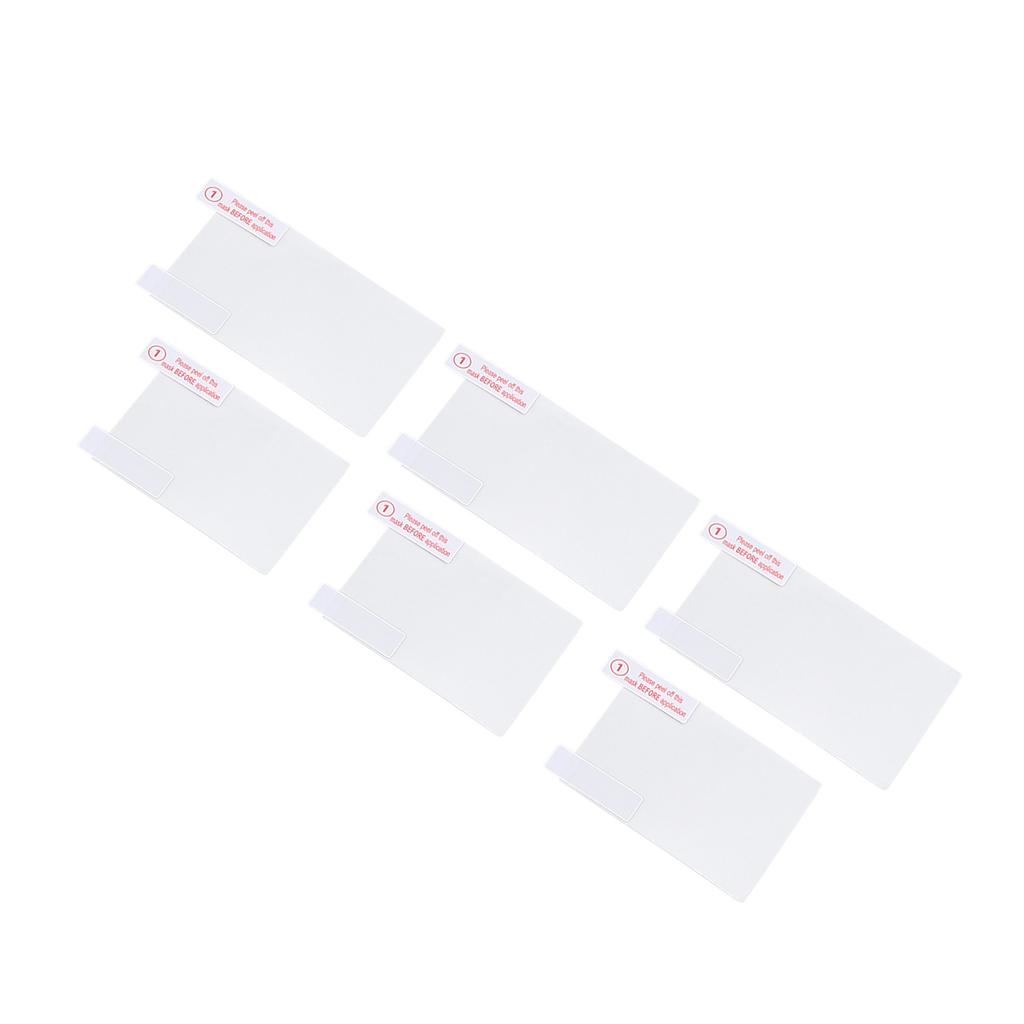 3 Set LCD Screen Protector for 3DS Tempered Glass Top Screen Protector and HD Clear PET Film Bottom Screen Protective