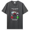 Przepraszam, nie odebrałem Twojego połączenia, prowadziłem Wee Woo Wóz Strażacki T-Shirt Strażak Walka z Ogniem Prezent Urodzinowy Śmieszny T-Shirt Bawełniane Koszulki