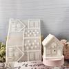 Desk Ornament Mould Flexible Silicone Mold for Miniature House Shaped Decoration Gypsum Molds Jewelry Making Supplies