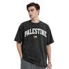 Couple T Shirt Palestine Flag  Washed T-Shirts Hippie  Summer Tees Y2K Fun Custom DIY Casual Clothes Gift