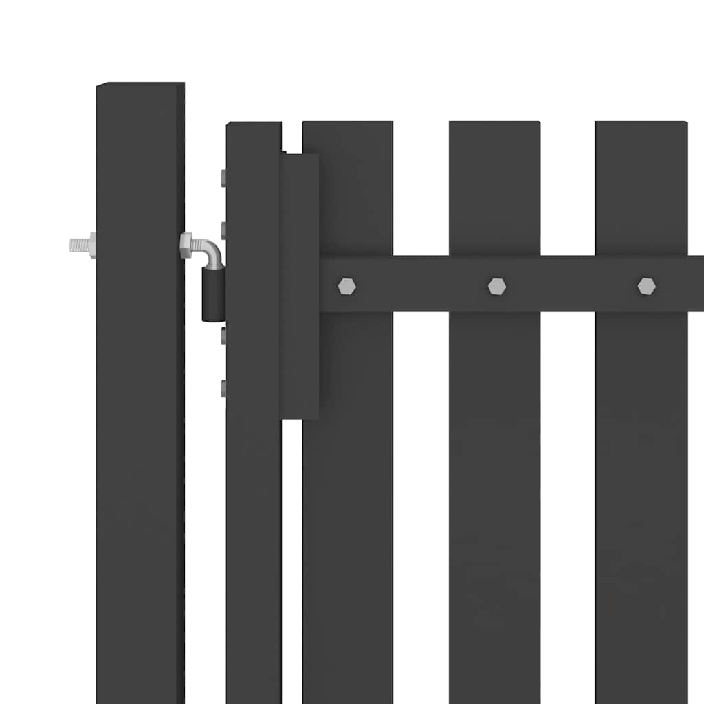 Steel Garden Gate 100 x 100 cm Anthracite