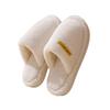 2025 Silent Antibacterial Plush Cotton Slippers - Winter Indoor Thick Sole for Men & Women