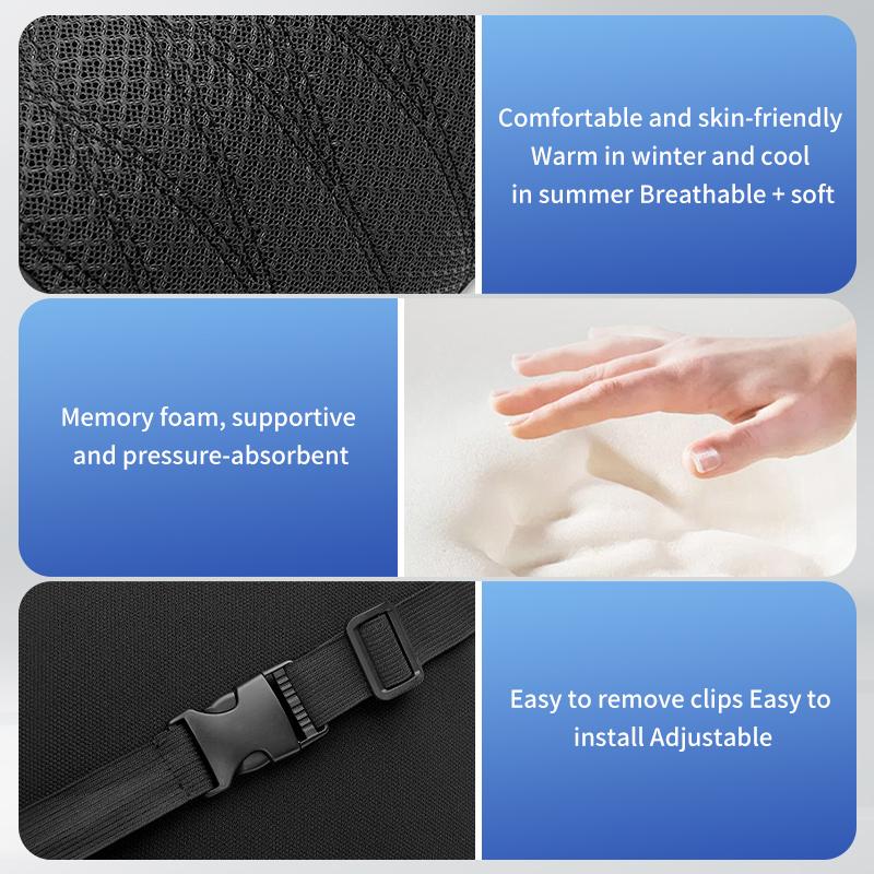 3D Elastic Car Headrest Pillow Breathable Neck Support For Volkswagen VW Golf Jetta Passat Mk4 Mk5 Mk6 CC B5 B6 B7 Golf 4