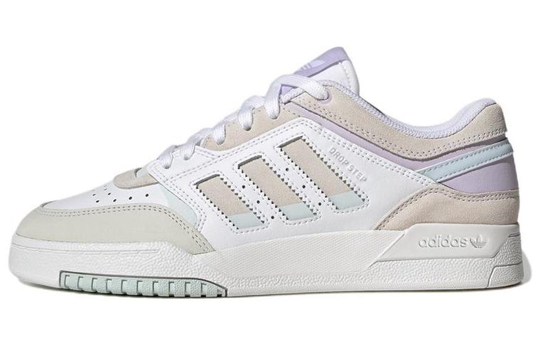 Adidas Originals Drop Step Low  White Purple  Women s HP2328 44