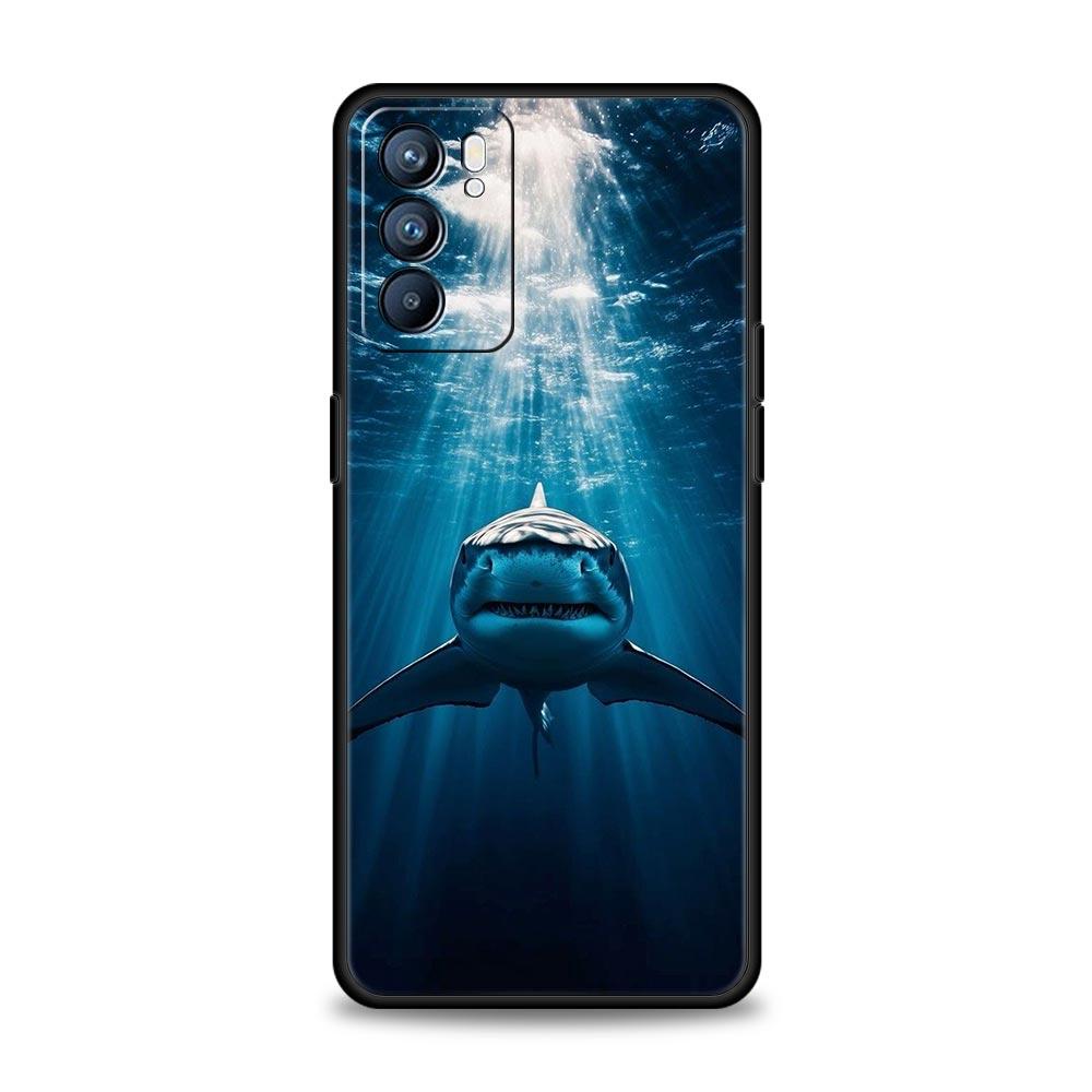Scuba Diving Phone Case For Oppo A54 A53 A52 A15 A95 A16 A78 A79 A80 A98 4G Find X5 X6 Reno10 12 13 F Pro 5G Cover