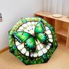 Butterflies Flowers Automatic Umbrella - Suitable Travel Outdoor Portable Umbrella Birthday Gift Daily Essentials