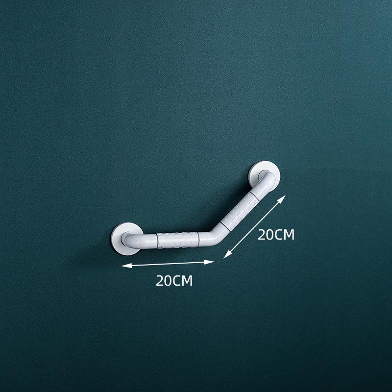 L-Shaped 135° Non-Slip Safety Handrail for Bathrooms and Corridors