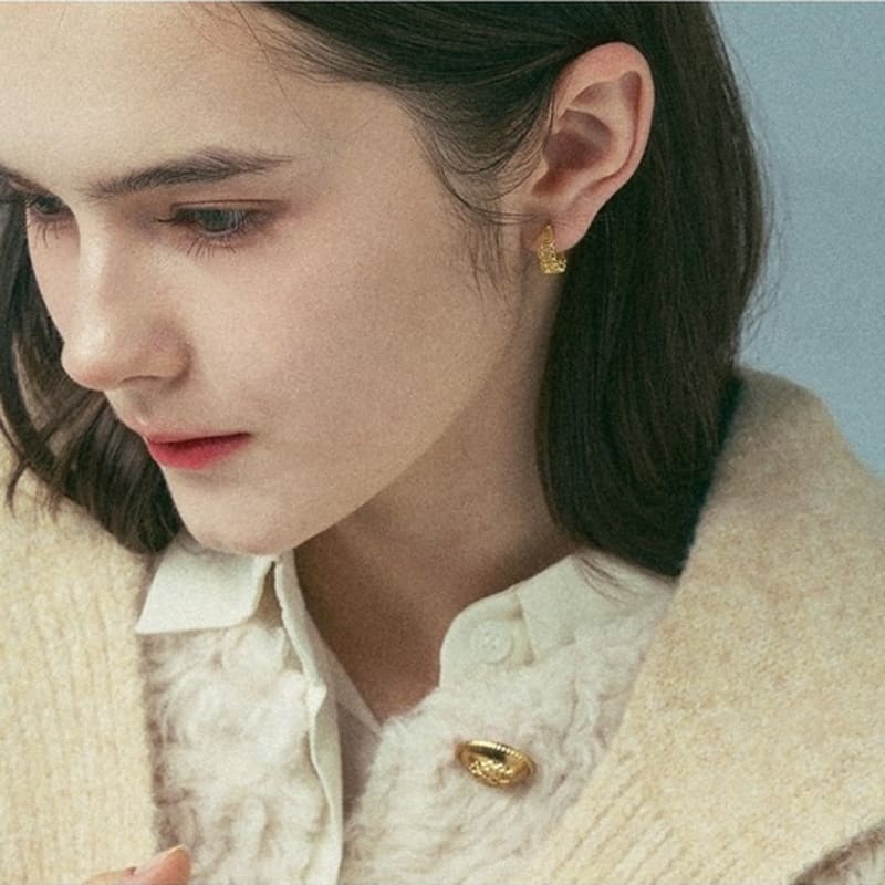 Dana Burton Crown Palace Huggie Earrings