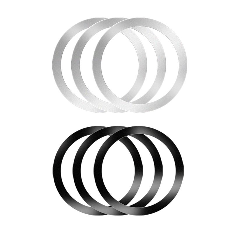 Finger Ring Metal Sheets For Magnetic Car Mobile Phone Holder with Wireless Charging Cellphone Iron Plate Sticker For Magsafe