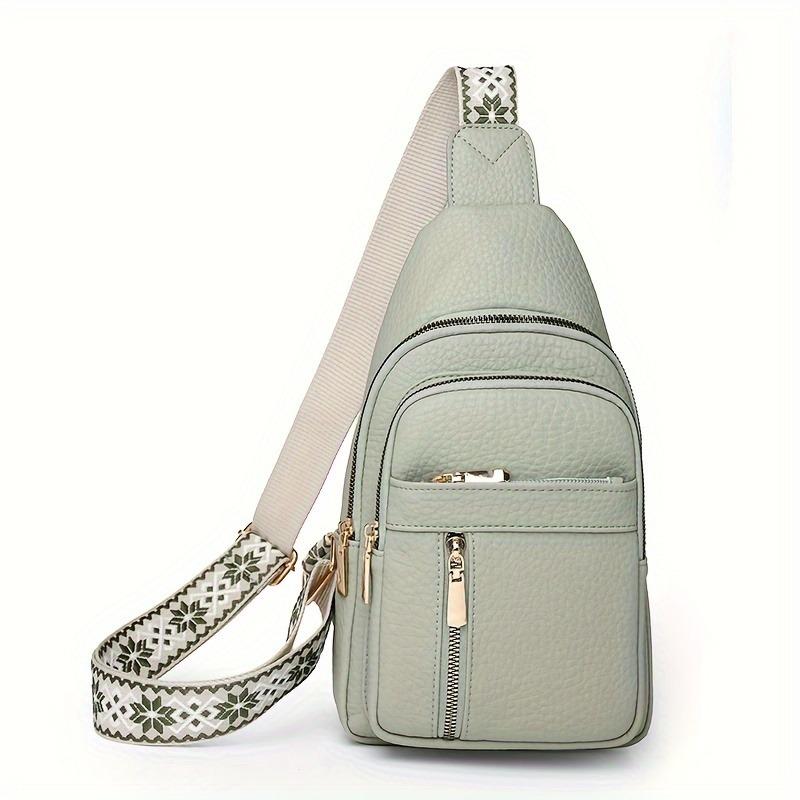 Fashionable Large Capacity Leather Crossbody Bags, Unisex Retro Shoulder Bag, Suitable for Commuting and Business Occasions