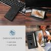 Quill Pen Embossed Pattern Flip Card Design Wallet Case for Redmi Note 14/Note 12/13C/14C/Xiaomi 14T,Xiaomi 11T,13 Lite,Mi 11 Lite,Poco X6...(8-Color)