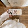 Cartoon Double Layer Bear Phone Case, Compatible with iPhone 14/13 & Apple 17/16/15 PROMAX, Anti-Drop Protection