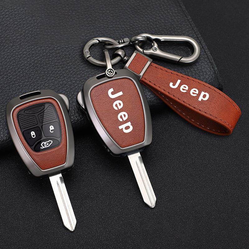 Car Remote Key Case Cover Shell For Jeep Wrangler Compass Patriot Liberty Chrysler 300 PT Dodge JCUV Caliber Nitro Accessories