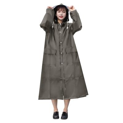 Regenmantel für Fahrräder Doppelregen Regenbekleidung für Damen und Großregen Super Wasser Regen Regenzeit Kommt mit Aufbewahrungstasche [DeliToo]