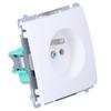 Single Socket with Grounding BMGZ1.01/11 Basic Module White