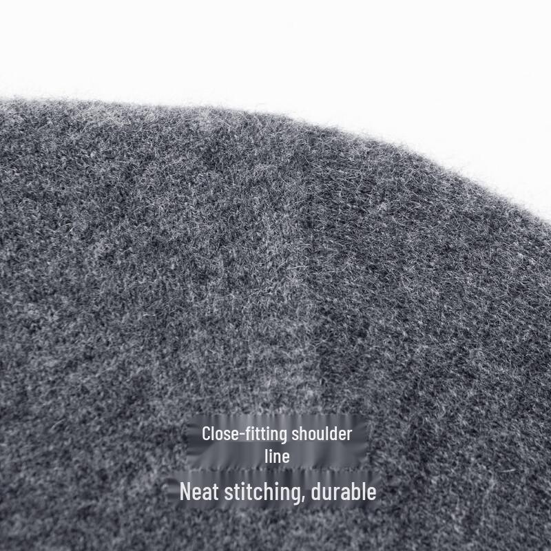 Hodo Men's Cashmere Silk Blend Round Neck Wool Sweater