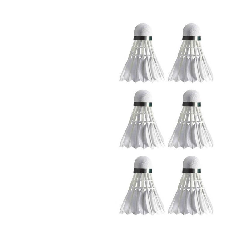 LISM Durable High Elasticity Badminton Shuttlecocks (12-Pack)