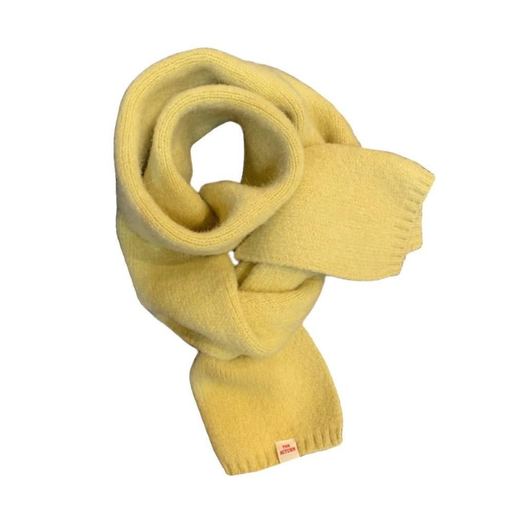 Coldproof Knitted Scarf Windproof Scarves Bib New Neck Wraps  Autumn and Winter