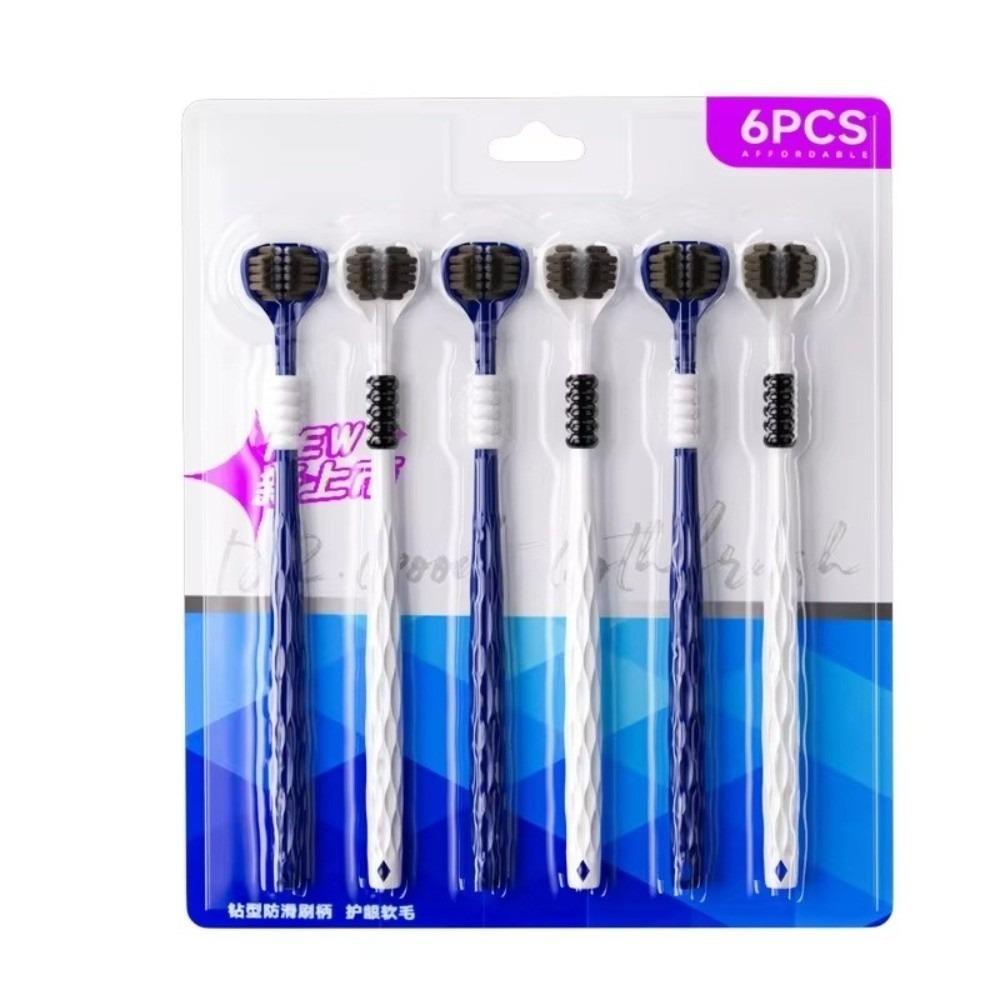 U-shaped 3D Toothbrush Set Comfort Soft Bristles Manual Toothbrush PP Handle Comprehensive Cleaning Oral Cleaning Brush
