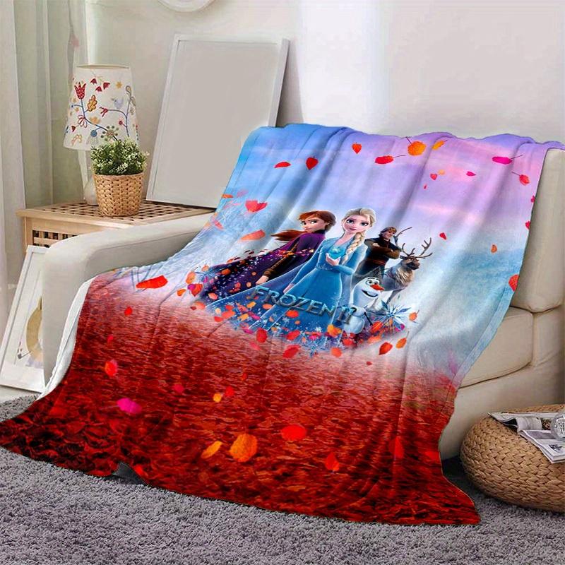 

1pc. Frozen II Inspired Autumn Leaves Decorative Blanket, Perfect for Home, Office, or Outdoor Use, Ideal Gift for Fans of the Movie 130x150cm