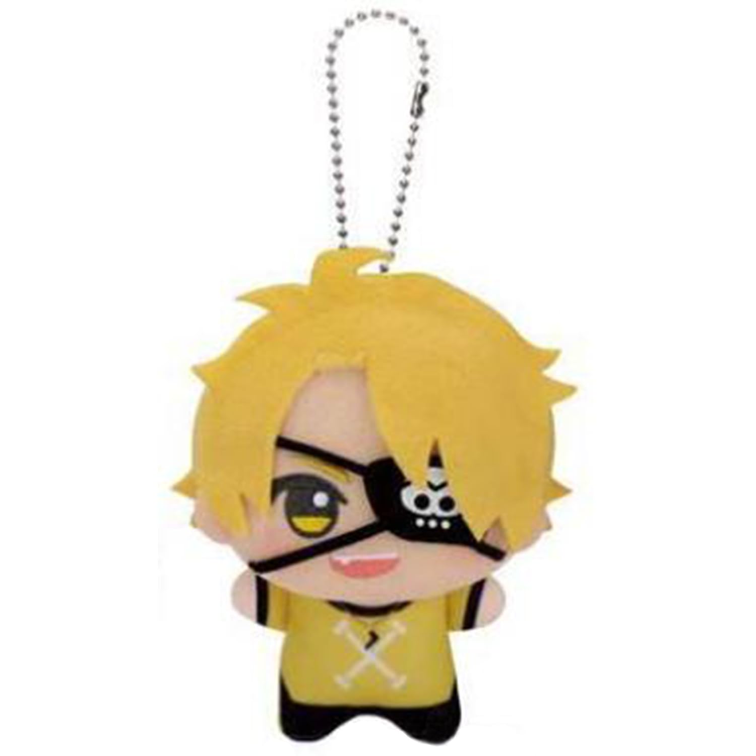 

Colorful Peach Chibi Gurumi, Approx. 11cm, Karapichi Plush Mascot, Ball Chain, Vol. 1 (Tatsun)