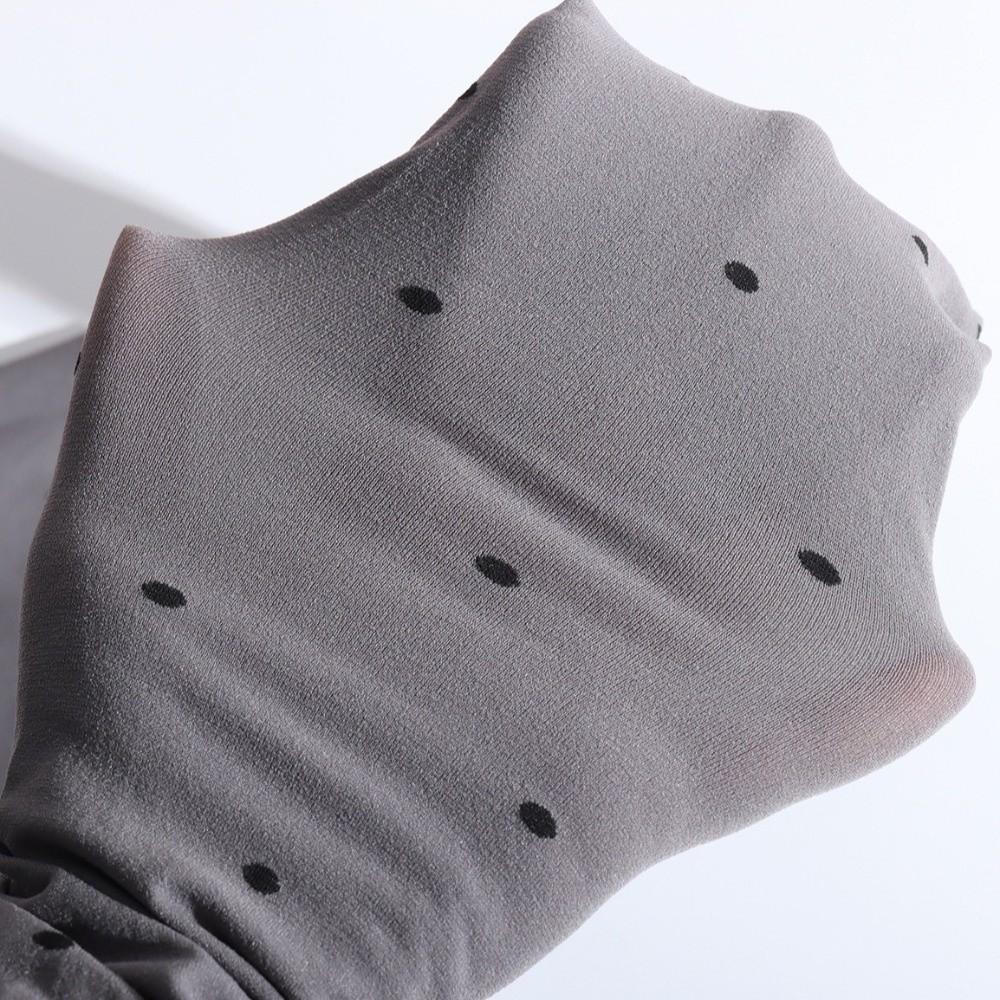 Elastic Polka Dot Tights Polka Dot Heart Pattern Women's Winter Leggings Pantyhose  Autumn & Winter