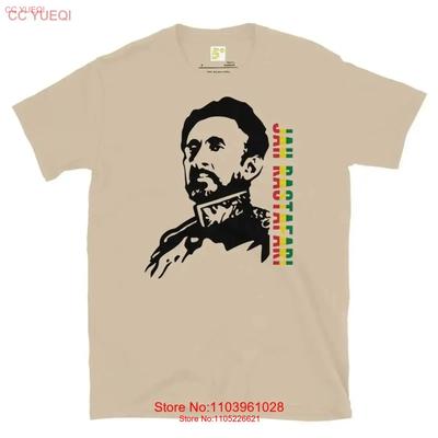 Fifth Degree Jah Rastafari Rasta Haile Selassie T Shirt Ethiopia Vintage Graphic Stretched Soft Unisex Casual Slightly