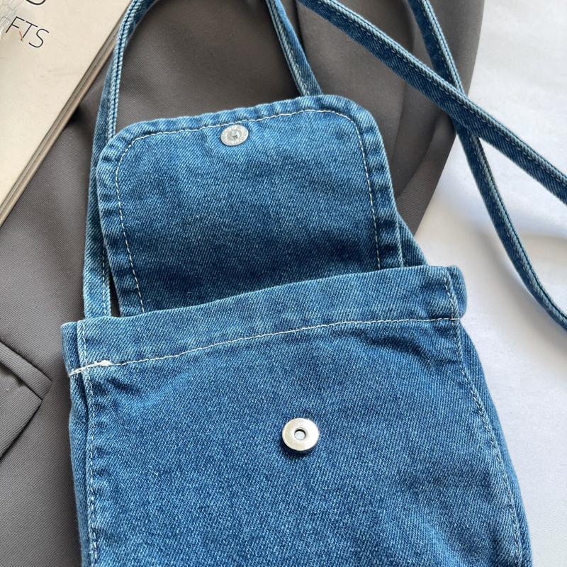 Denim Bag Women's Shoulder Bag Commuter Crossbody Bag
