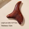 Sandalwood Triangular Bird Acupoint Massager and Scraper for Foot Therapy