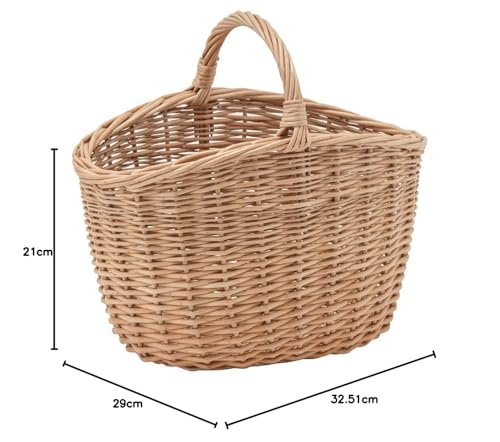 Posh Living Wicker Basket 32.5 X 21 X 29 (21) Cm 11602