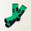 Deulobdeulobdeulob Drp Play Socks Moony Moonie Deep Green