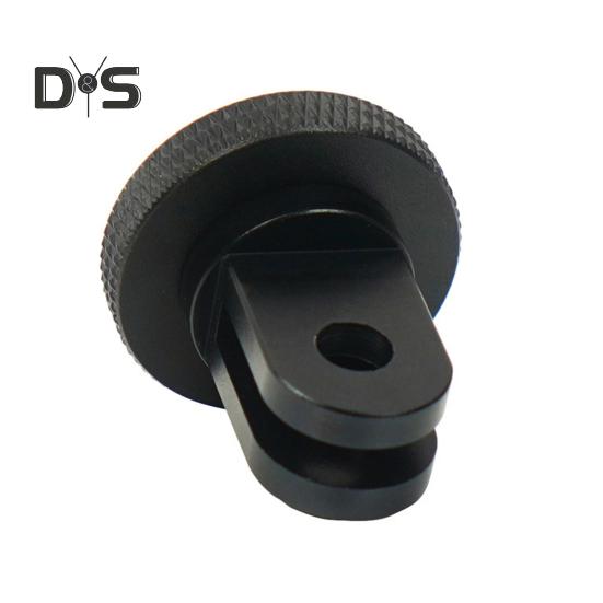 Action Camera Tripod Mount for Insta360 for GOPRO 1/4-inch Screw CNC Aluminum Alloy Mini Tripod Adapter Sports Camera Accessories