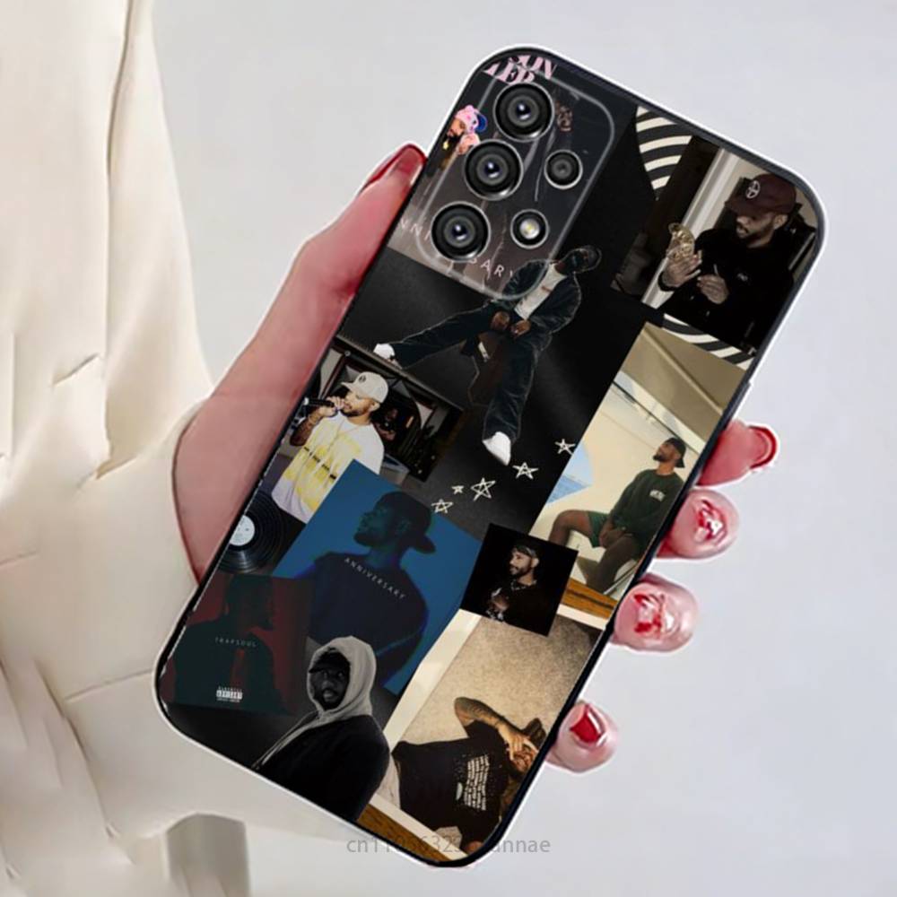 B-Bryson Tiller Phone Case For Samsung Galaxy A54,34,24,73,53,52,52S,04S,04E,A72 Cover